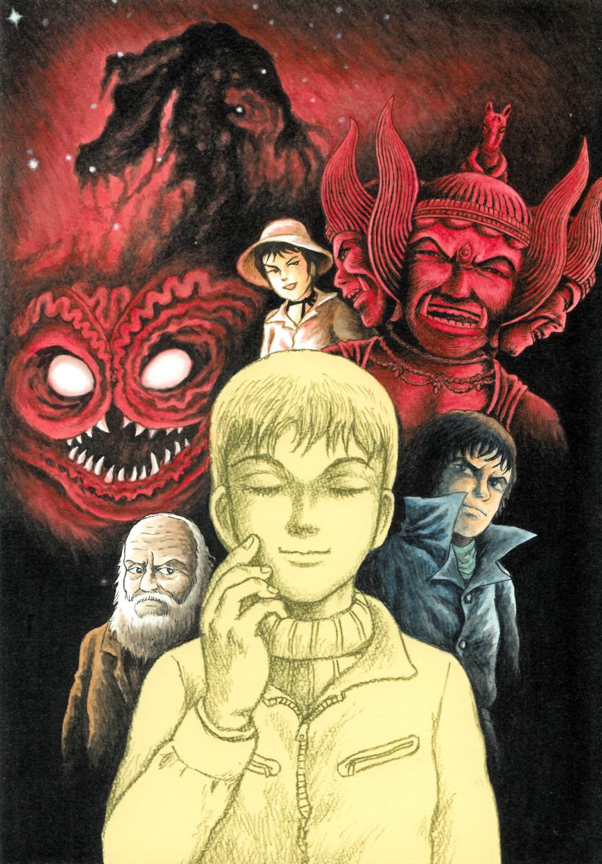 暗黒神話リトグラフ